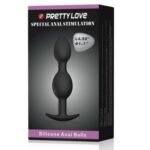 Bolas para sexo anal pretty love silicone anal balls