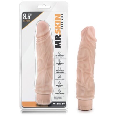 Vibrador Mr. Skin Cock Vibe 10 Beige