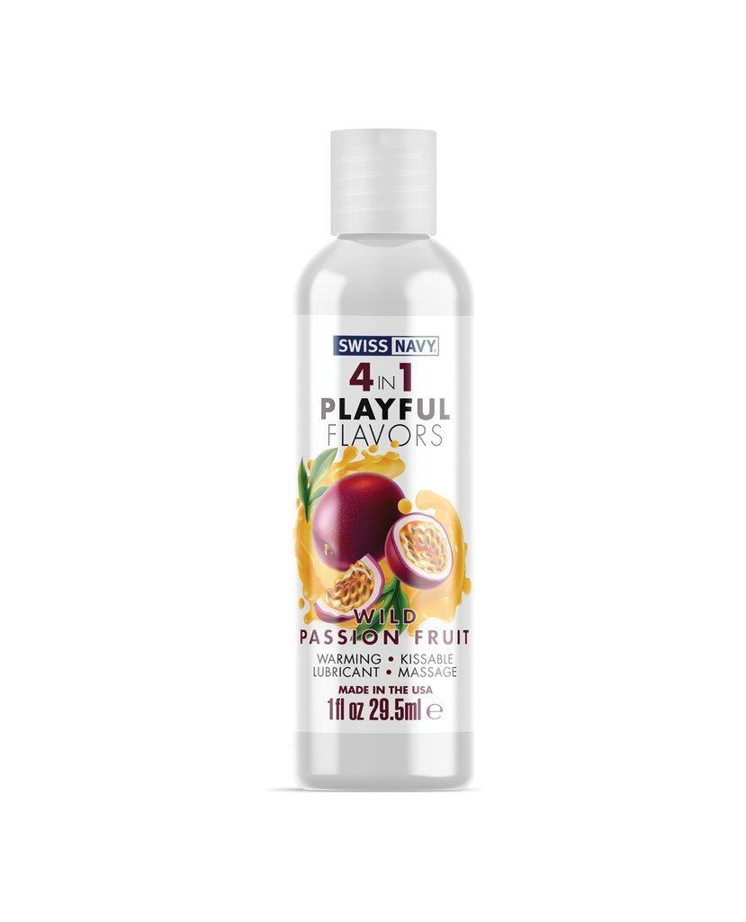 Swiss Navy 4-in-1 Playful Flavors - Pop'n Wild Cherry - 1 Fl. Oz.