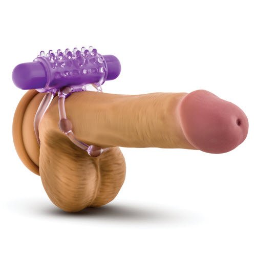 Anillo vibrador para el pene con doble correa - Imagen 3