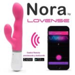 Vibrador Nora con rotación webcam lovense
