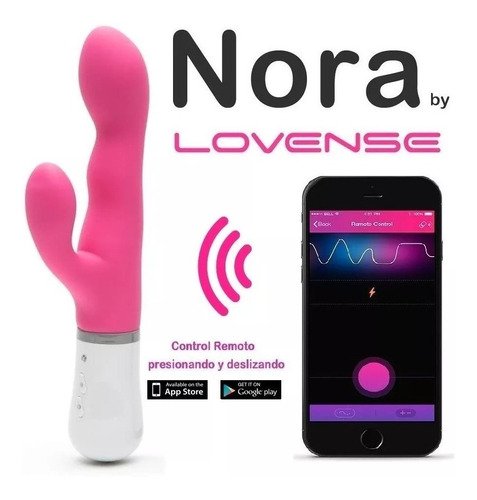 Vibrador Nora con rotación webcam lovense