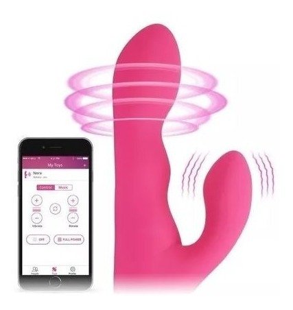 Vibrador Nora con rotación webcam lovense - Imagen 9