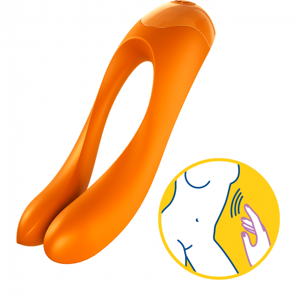 SATISFYER VIBE CANDY CANE NARANJA - Imagen 5
