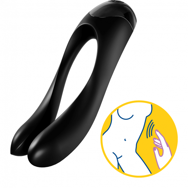 SATISFYER VIBE CANDY CANE NEGRO - Imagen 3