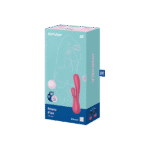 SATISFYER MONO FLEX VIBRADOR CON APP ROJO