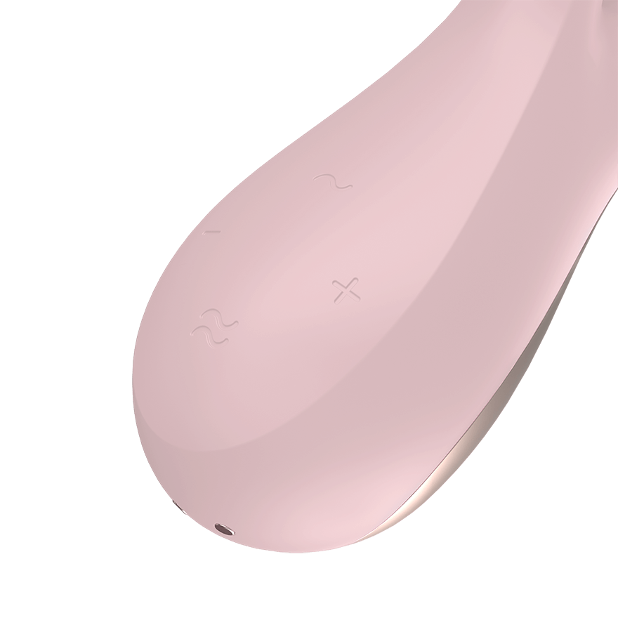 SATISFYER MONO FLEX VIBRADOR CON APP ROSA - Imagen 4