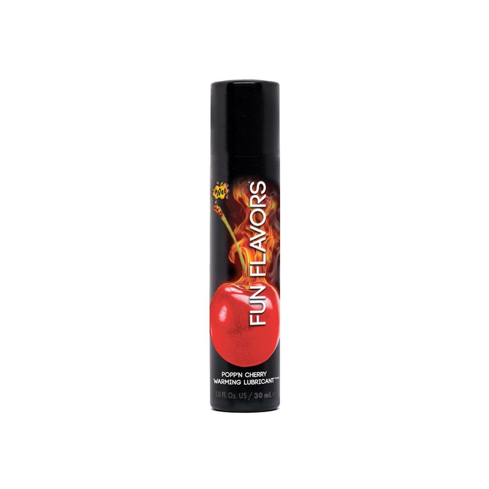LUBRICANTE COMESTIBLE 4 EN 1 CON SABOR A CEREZA WET FUN