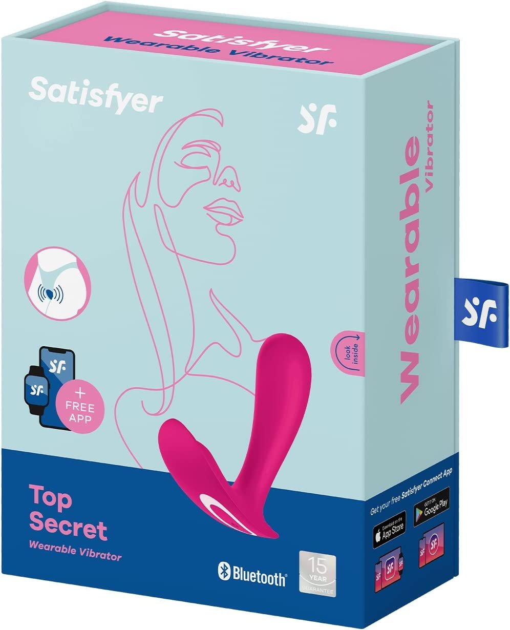 Satisfyer Top Secret - Estimulador Y Vibrador Con APP Rosa