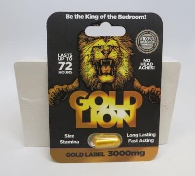 Gold Lion Male Enhancement Single