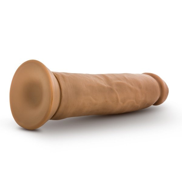 Dr. Skin Dr. Henry Dildo With Suction Cup Silicone 9 In. Mocha - Imagen 5