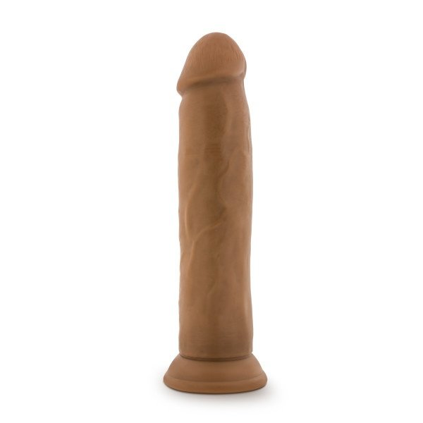 Dr. Skin Dr. Henry Dildo With Suction Cup Silicone 9 In. Mocha - Imagen 4