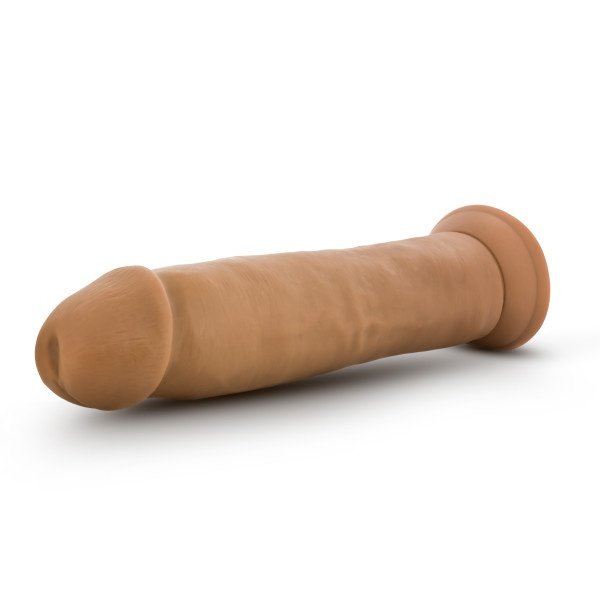 Dr. Skin Dr. Henry Dildo With Suction Cup Silicone 9 In. Mocha - Imagen 3