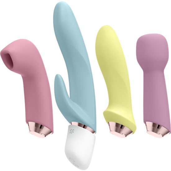 SATISFYER MARVELOUS FOUR - VIBRATOR & AIR PULSE SET - Imagen 4