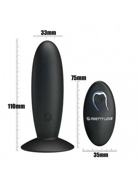 Plug Vibrador Anal Recargable Bottom Pretty Love - Imagen 3