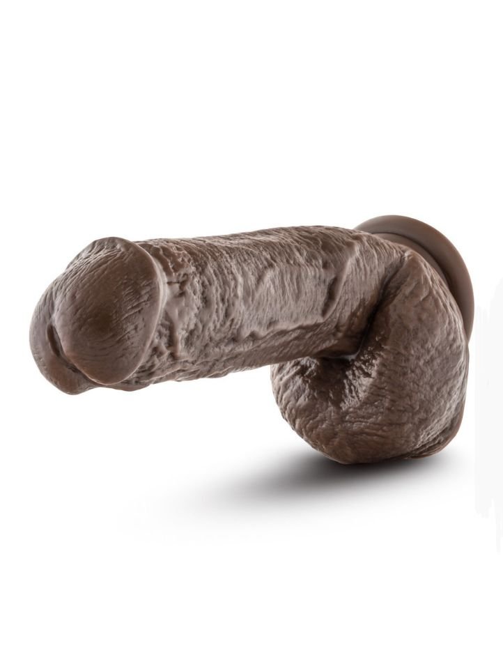 Dr. Skin – Mr. D – 8.5 Inch Dildo with Balls – Black - Imagen 5