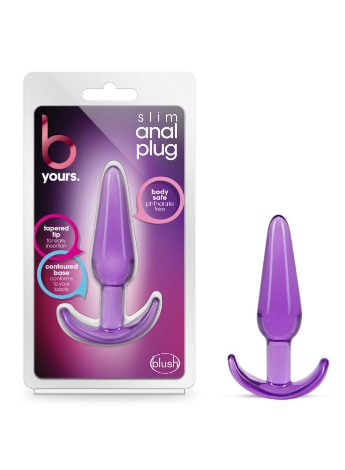 B Yours - Slim Anal Plug - Purple
