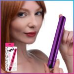 Bala metálica delgada 10X - Pink