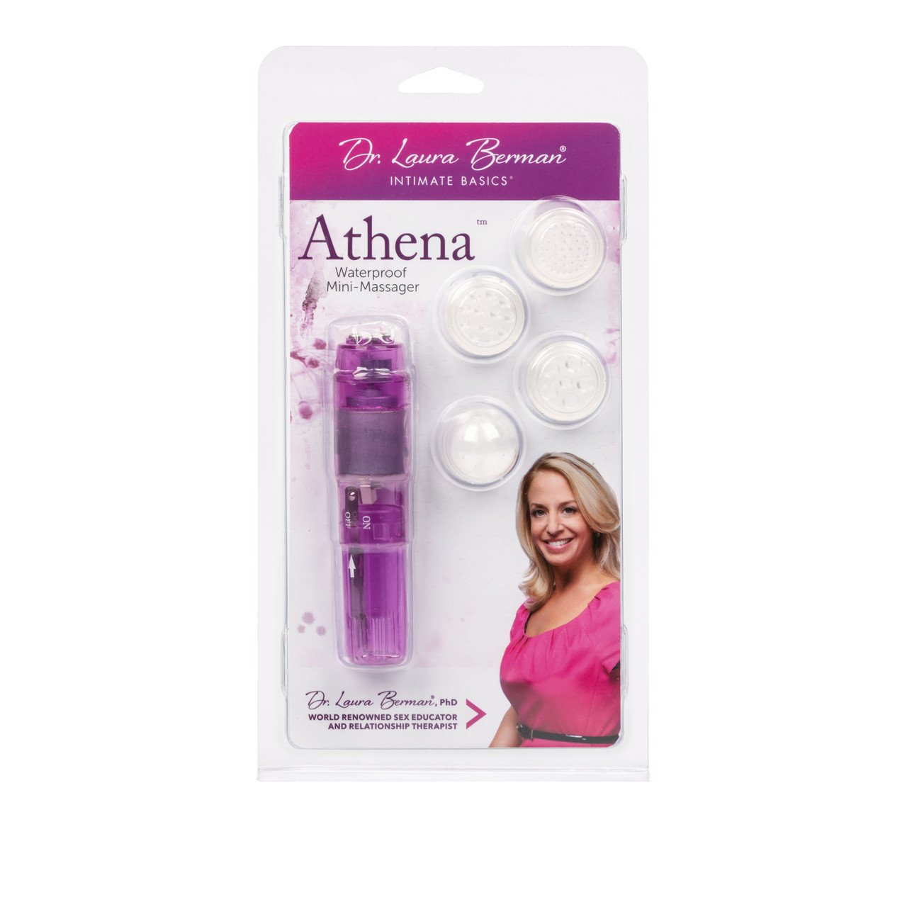 Dr. Laura Berman Athena Minimasajeador impermeable - Imagen 3
