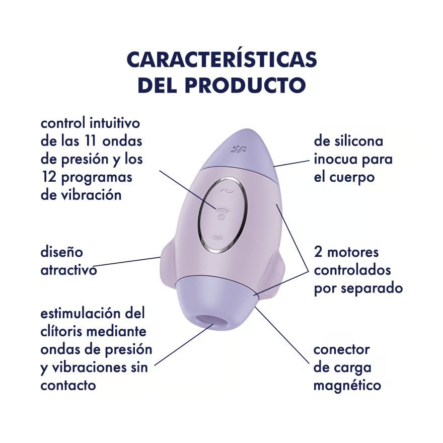 Satisfyer Mission Control Morado - Imagen 3