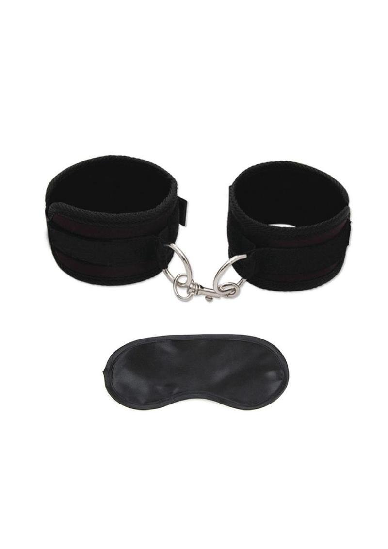 Lux Fetish Love Esposas Ajustables de Cuero para Muñecas o Tobillos - Imagen 4