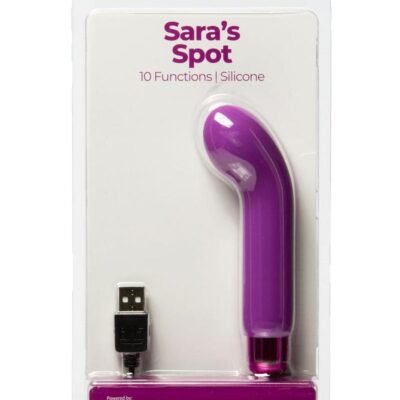 PowerBullet Sara's Spot Mini Vibrador de Punto G de Alta Potencia