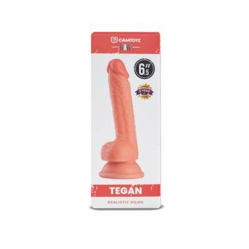 Dildo realista sin tratar Tegan - Ligero de 6.5 pulgadas