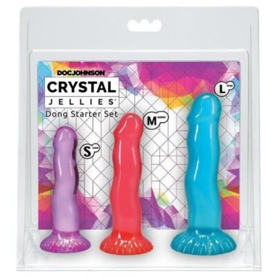 Juego de 3 Dildos Anales de Silicona para Principiantes