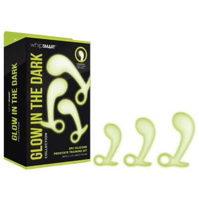 Whipsmart Glow In The Dark Kit de Estimulación de Próstata