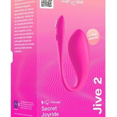 We-Vibe Jive 2 Vibrador Recargable con Estimulación en G-Spot con APP