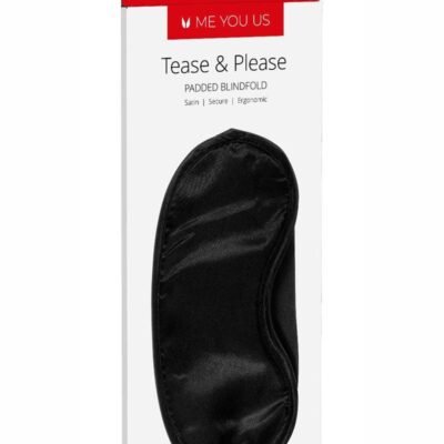 ME YOU US Tease & Please Padded antifaz - Black