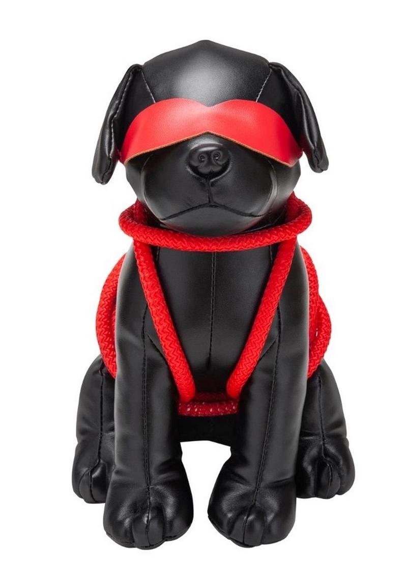 ED Bondage Puppy Roped Up Rover - Black/Red - Imagen 2
