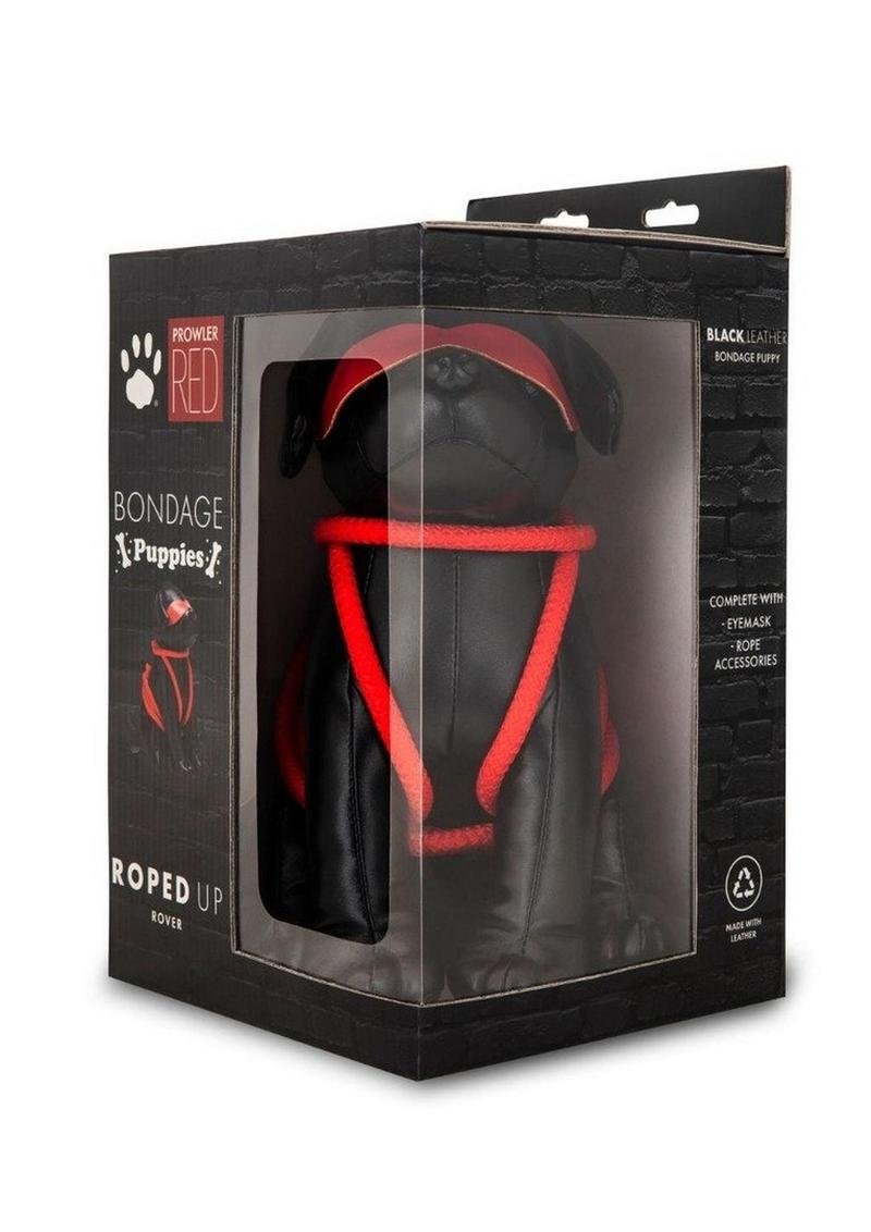 ED Bondage Puppy Roped Up Rover - Black/Red