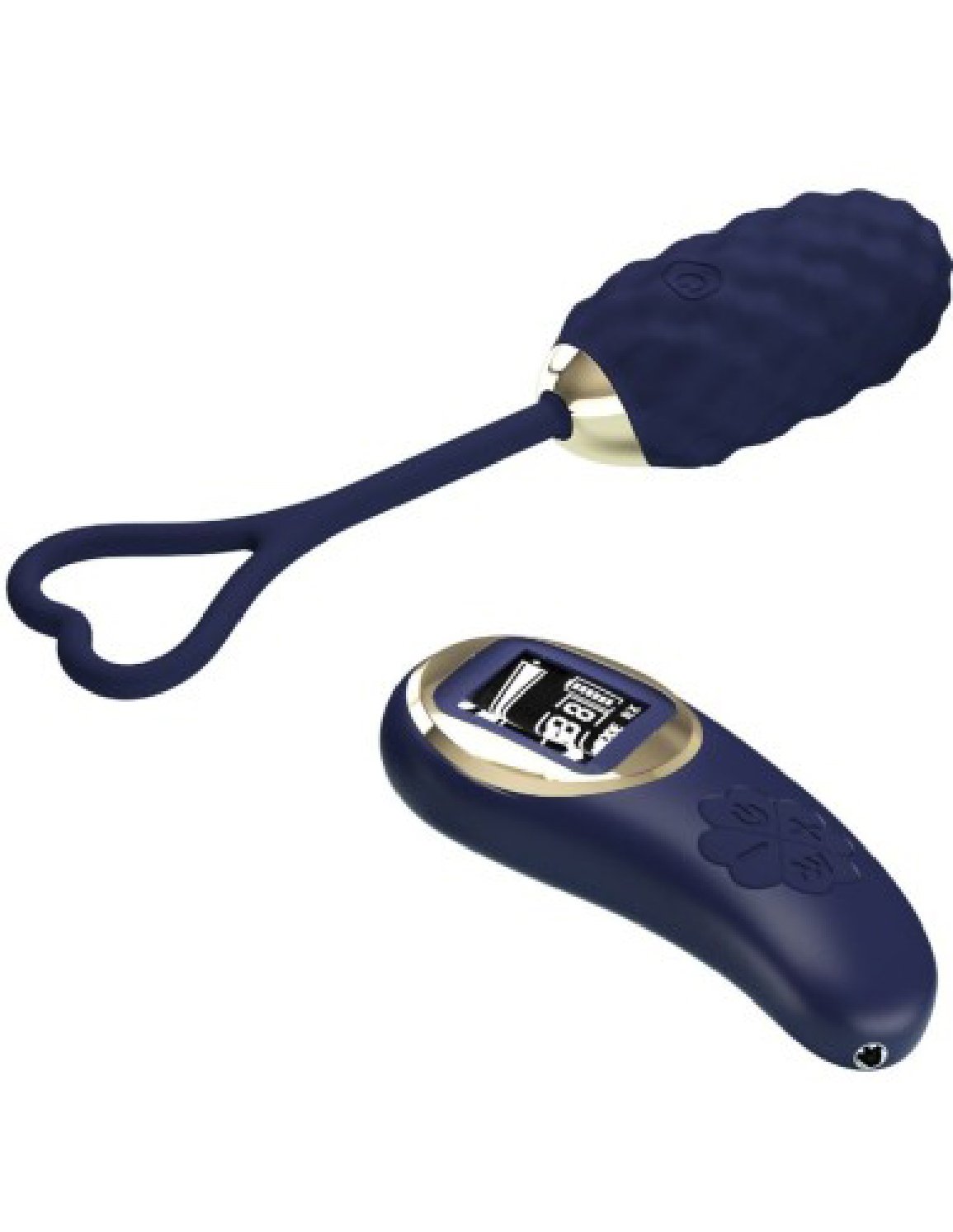 Vivian Remote Control Vibrating Egg - Blue - Imagen 2