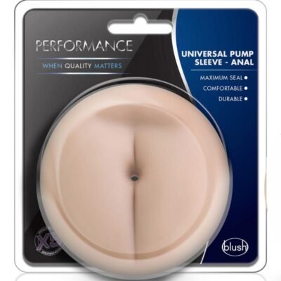 Bomba de vacío Blush Novelties - Performance Universal Pump Sleeve - Anal - Vanilla