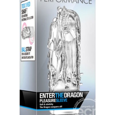 Funda / alargador peneano Blush Novelties - Performance Enter The Dragon Penis Sleeve - Clear