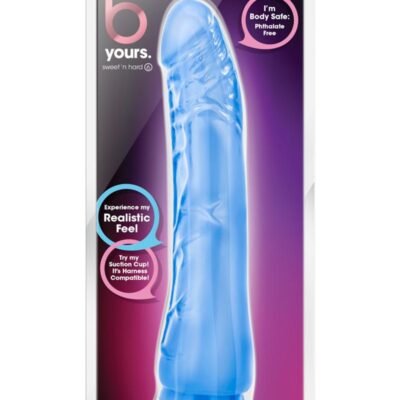 B Yours Sweet N' Hard 6 Dildo 8.5in - Blue