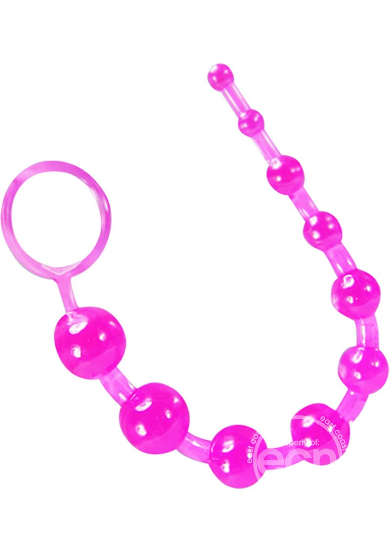 B Yours Basic Anal Beads (Bolas chinas) - Pink - Imagen 2