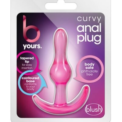 B Yours Curvy Plug Anal - Pink