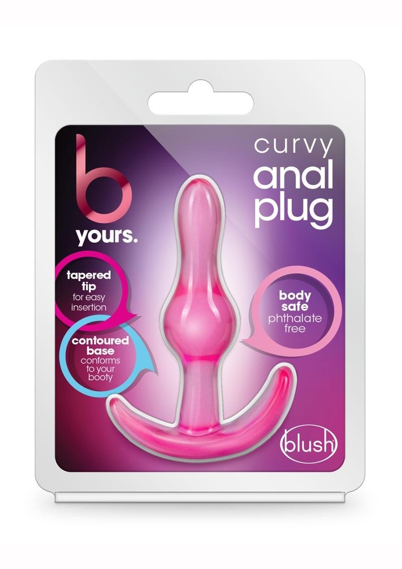 B Yours Curvy Plug Anal - Pink