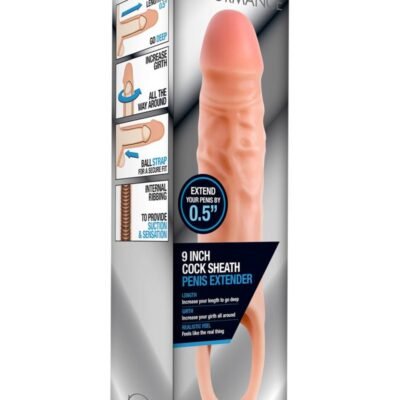 Extensor peneano Blush Novelties - Performance Cock Sheath Penis Extender 9in - Vanilla