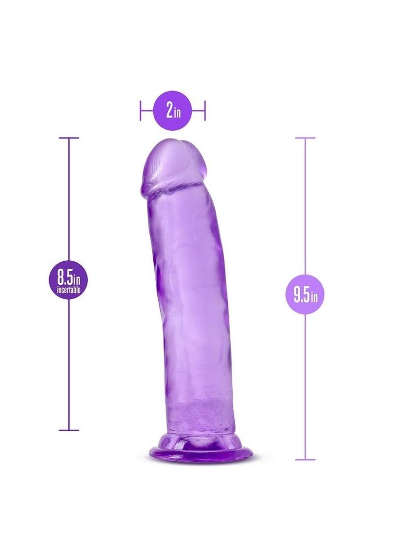 B Yours Plus Thrill n' Drill dildo 9in - Purple - Imagen 2
