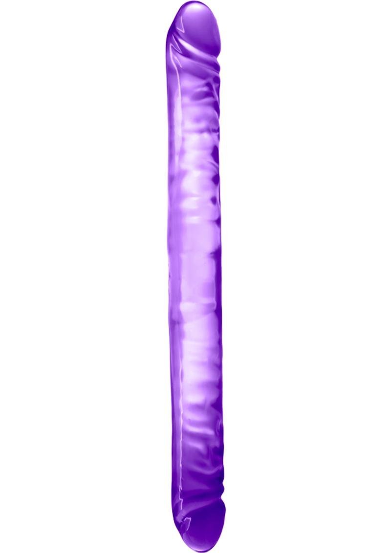 B Yours Dildo doble 18in - Purple