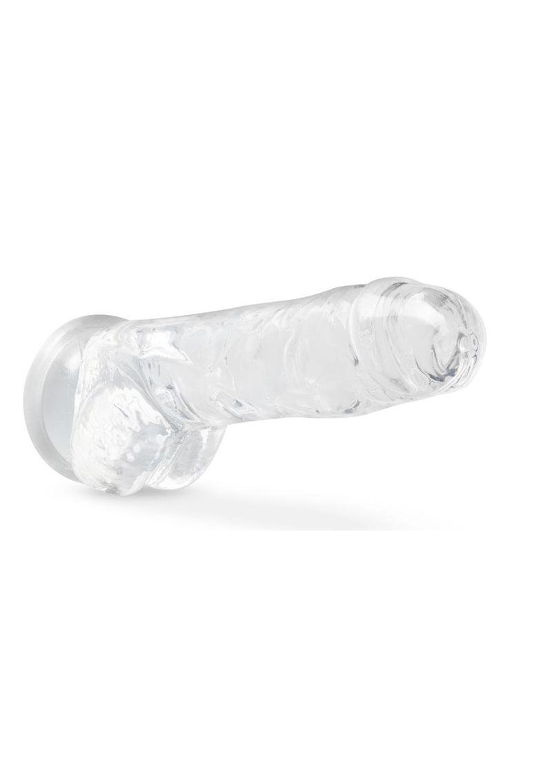 Naturally Yours Crystalline Dildo 8in - Diamond - Imagen 2