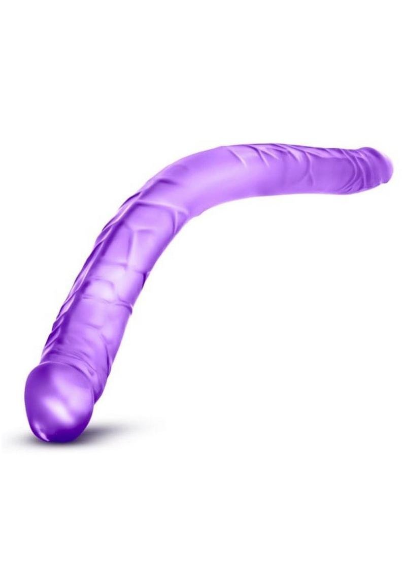 B Yours Dildo doble 16in - Purple - Imagen 2