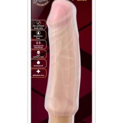 Vibrador Blush Novelties - X5 Plus Hard On Vibrating Dildo 9in - Vanilla