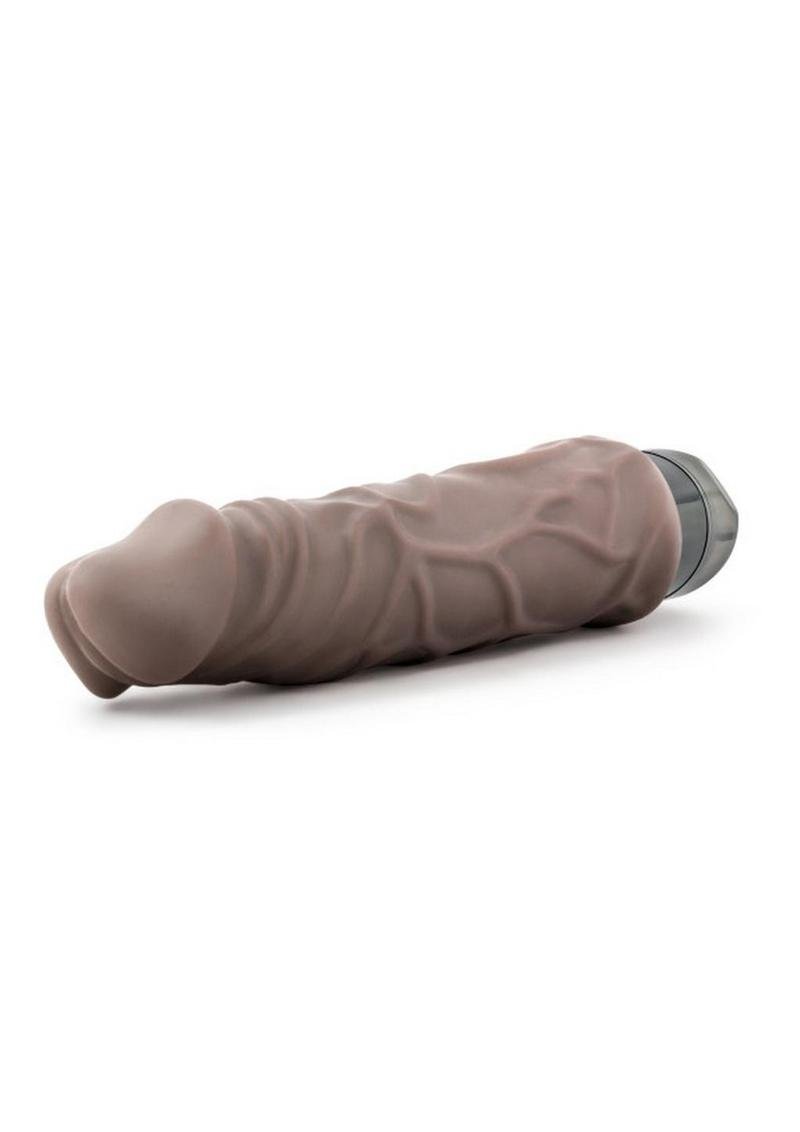 Vibrador Blush Novelties - X5 Plus Hard On Vibrating Dildo 9in - Caramel - Imagen 2