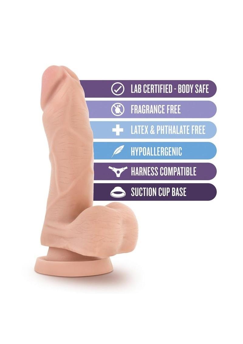 Au Naturel Mighty Mike Dildo realistico 5in - Vanilla - Imagen 2