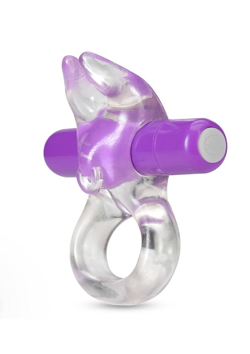 Play with Me Bull Vibrating Cock Ring - Purple - Imagen 3