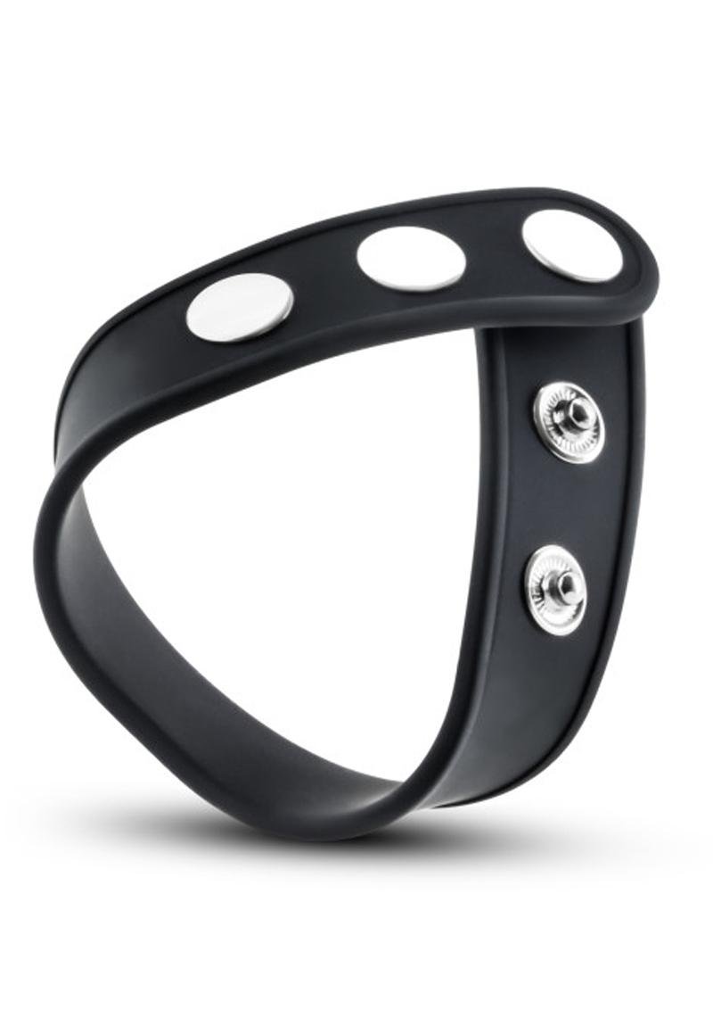 Performance VS5 Silicone 3 Snap Cock Strap - Black - Imagen 2